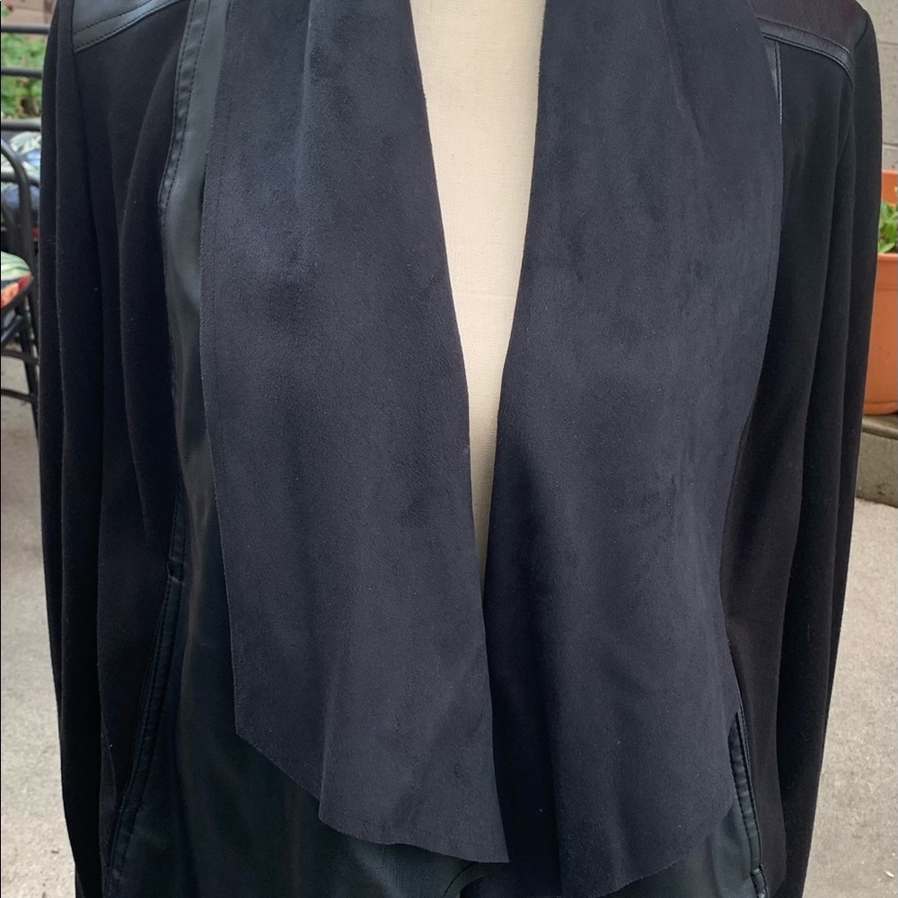 kut from the kloth Ladies Faux Suede Jacket Black